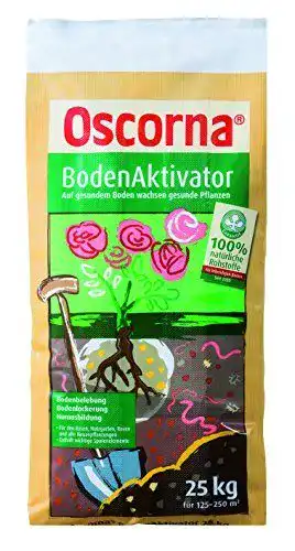 Bodenaktivator Oscorna 25 kg für die Bodenverbesserung