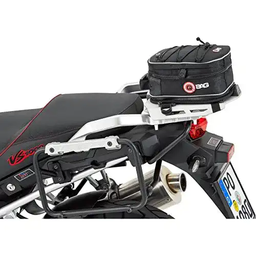 Hecktasche Motorrad QBag mit Spanngummis, 3,5-6 Liter Stauraum