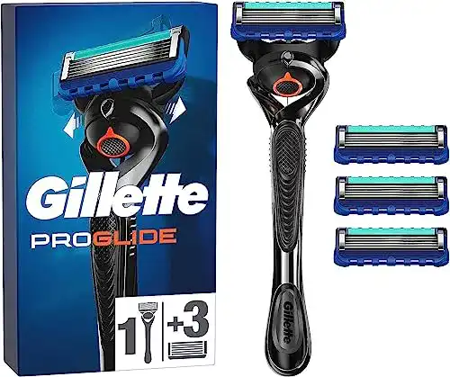 Gillette ProGlide Nassrasierer für Herren mit 4 Rasierklingen
