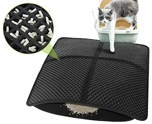 Katzenstreu-Matte Pecute für Katzenklo mit Doppelschicht-Technologie
