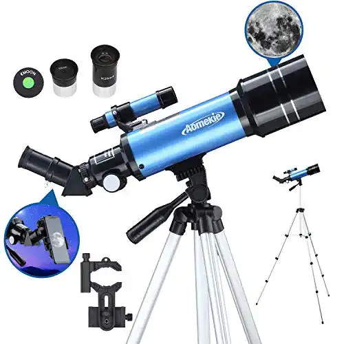 Aomekie Teleskop Astronomie 70/400 für Kinder und Einsteiger