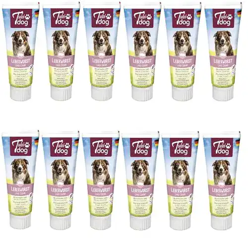 Hundeleberwurst Tubi Dog 12 x 75g in der Tube