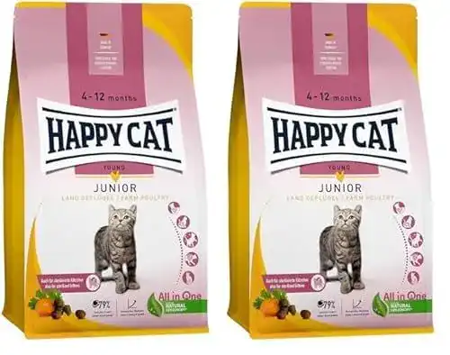 Happy Cat Katzenfutter Young Junior Land Geflügel 300 g