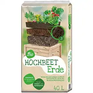 Floragard Universal Bio Hochbeet-Erde 40 Liter für nachhaltiges Gärtnern