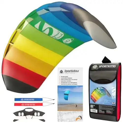 Lenkdrachen HQ Symphony Beach III 1.3 Rainbow im Vergleich