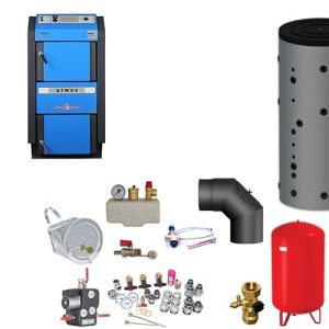Atmos Holzvergaser Thermoflux DC22GSE 23 kW Komplettset 2