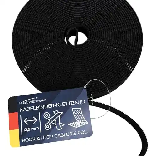 Klett Kabelbinder KabelDirekt 15 m x 12,5 mm für vielseitige Anwendungen