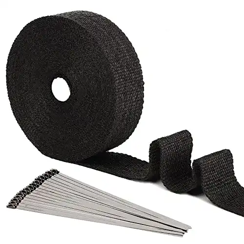 Hitzeschutzband aus Basaltfaser 15m x 50mm für Fahrzeuge