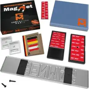 Wechselkennzeichenhalter Genmag Magnetischer Kennzeichenhalter für Autos