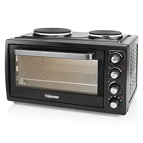 Minibackofen mit Kochplatten Tristar OV-1443, 38 Liter, 3100 Watt