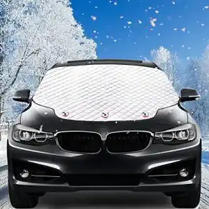 Frontscheibenabdeckung Rajvia für Autos – Sonnenschutz und Frostschutz