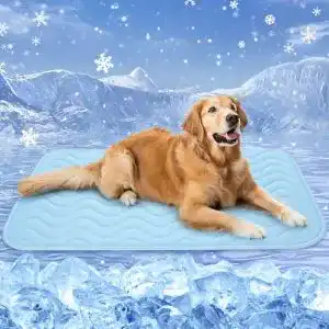 Kühlmatte für Hunde Baodan, 100×70 cm, waschbar und selbstkühlend