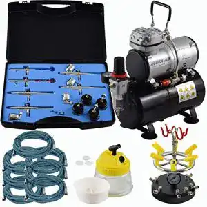 Airbrush-Set Agora-Tec Airbrush Komplett-Set Profi XXV.1