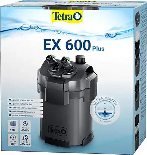 Außenfilter Tetra Aquarium EX 600 Plus für Aquarien bis 120 Liter