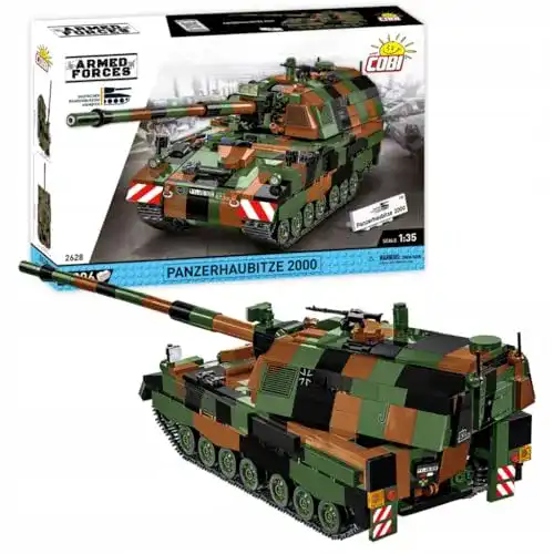 Cobi Panzerhaubitze 2000 Modellbau-Panzer im Vergleich