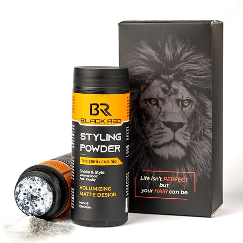 Haarpuder Black Red – Hair Styling Powder Wax 20 g