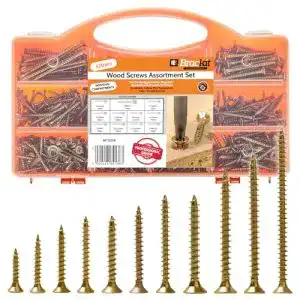 Spanplattenschrauben Set 780 Teile im Sortimentskasten