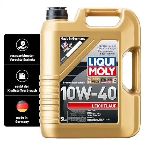 Motoröl 10W40 Liqui Moly Leichtlauf 5 Liter