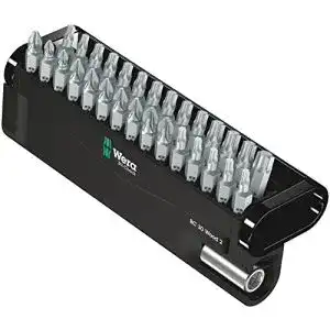 Wera Bit-Sortiment 30-teilig für Holzarbeiten mit Universalhalter