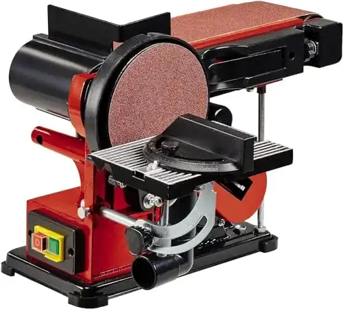 Einhell Stand-Band-Tellerschleifer TC-US 380 für präzise Schleifarbeiten