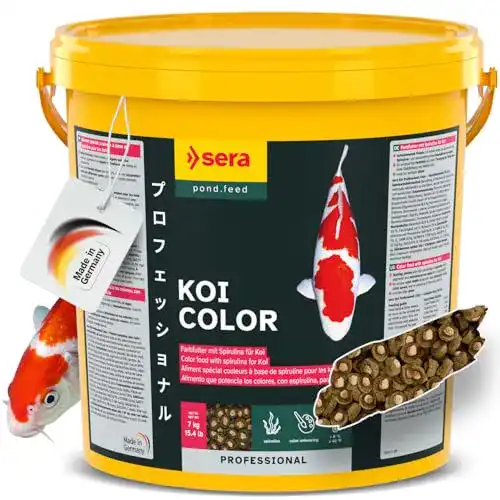 Koifutter Sera Koi Professional Spirulina Farbfutter 7 kg