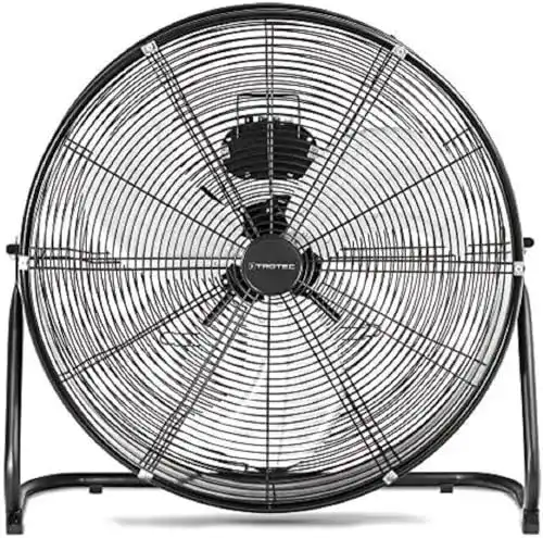 Bodenventilator Trotec TVM 24 D mit 124 Watt Leistung und neigbarem Rotor