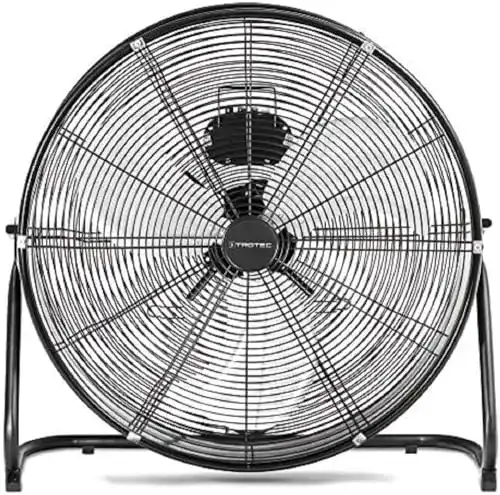 Bodenventilator Trotec TVM 24 D mit 124 Watt Leistung und neigbarem Rotor