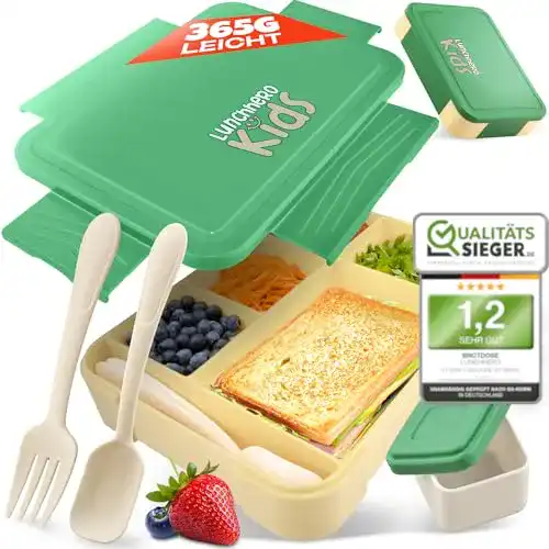 Lunchbox LUNCH HERO Brotdose für Kinder mit Fächern