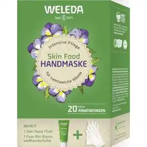 Weleda Bio Skin Food Handmaske Set – Naturkosmetik Handpflege