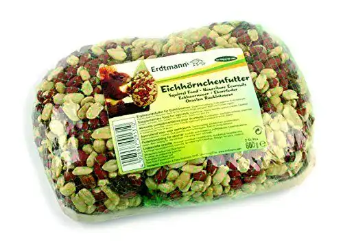 Eichhörnchenfutter von Erdtmanns – 2 x 0,3 kg Mischung