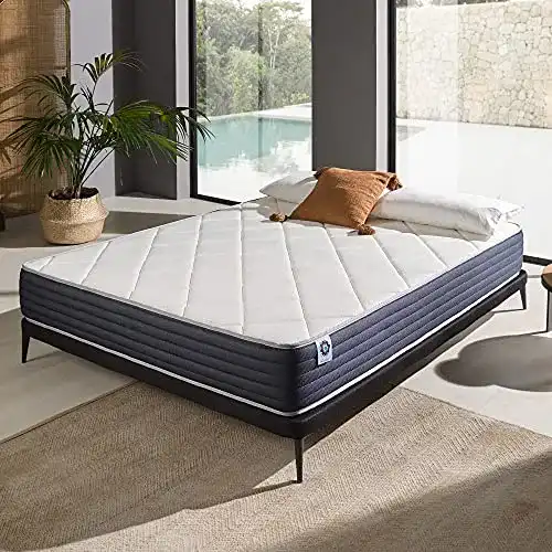 Matratze 160 x 200 cm Naturalex – Visco Matratze mit 7-Zonen-Komfort