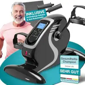 Handergometer Eloneo 2in1 Arm- und Beintrainer Mini Bike Pedaltrainer
