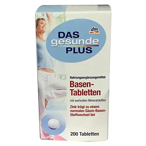 Basentabletten Gesund Plus – 200 Tabletten für das Säure-Basen-Gleichgewicht