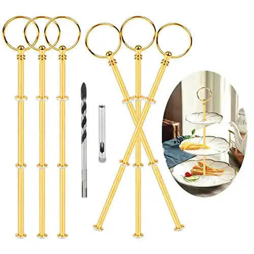 Etagerenstangen Angelemm 6er Set für 3-stöckige Etagere