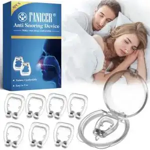 Nasenclip Yagaspantery 8er Set – Anti-Schnarchclips für besseren Schlaf