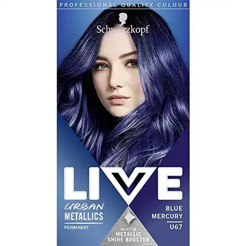 Schwarzkopf Haarfarbe Live U67 Blue Mercury 100 ml