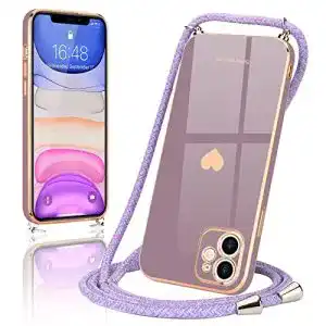 Handykette für iPhone 11 – Wirvyuer Handyband mit Halsband