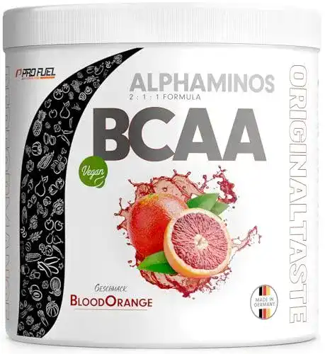 BCAA Pulver Profuel 300g Blutorange – Alphaminos BCAA 2:1:1