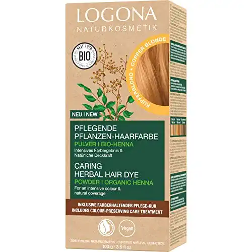 Haartönung Blond von Logona – Pflanzliche Pflege und Färbung