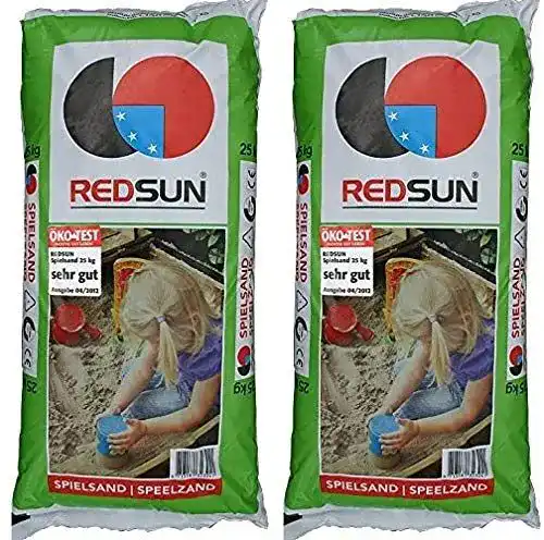 Spielsand RedSun 50 kg ÖKO 0-0,2 mm für Sandkästen