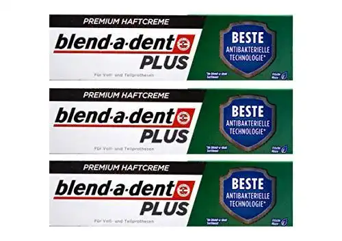 Blend-a-dent Plus Duo Protection Haftcreme 3x 40 g