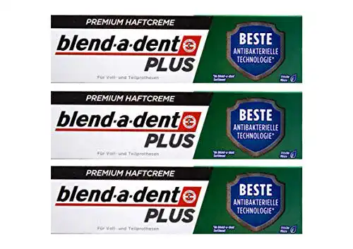 Blend-a-dent Plus Duo Protection Haftcreme 3x 40 g