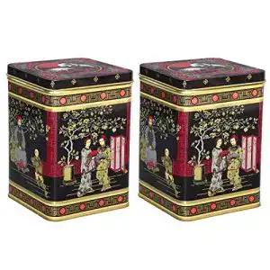 Teedosen Tea4Chill 2 Stück für losen Tee und Gewürze, 500g, Schwarz