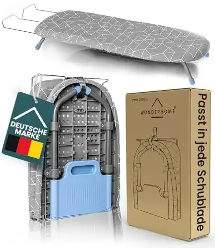 Tischbügelbrett WONDERHOME mit klappbaren Beinen für platzsparende Nutzung