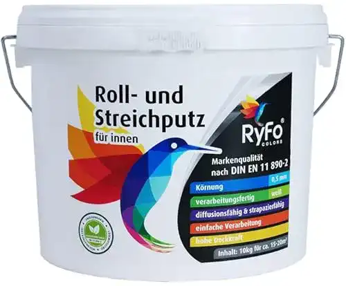 Rollputz RyFo Colors für Innenräume, 10 kg