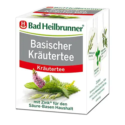Basischer Kräutertee von Bad Heilbrunner im Filterbeutel