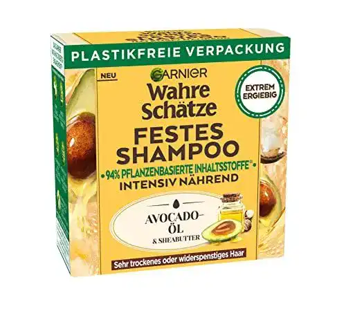 Garnier Wahre Schätze Festes Shampoo für trockenes Haar