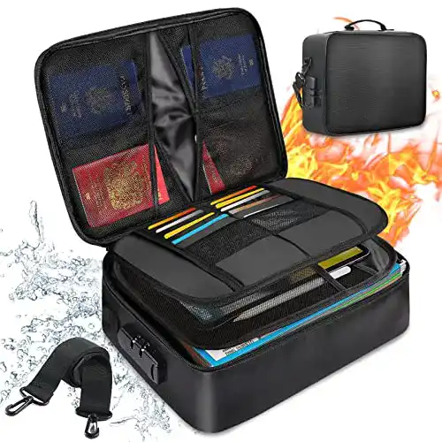Feuerfeste Geldkassette und Dokumententasche von SJEhome