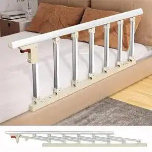 Aufstehhilfe Bett Amsxnoo – Faltbares Bettgitter für Senioren und Kinder