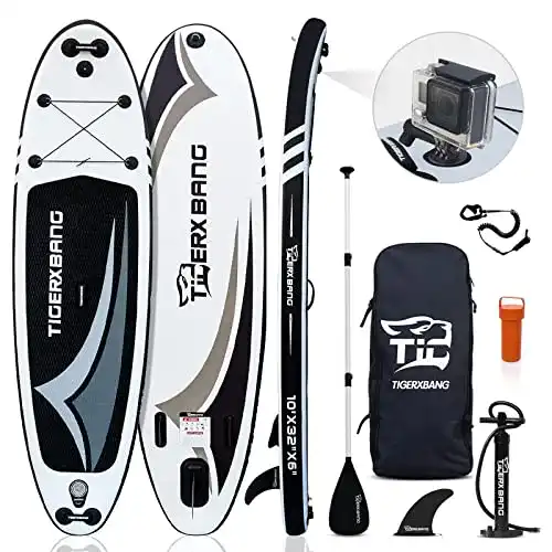 Tigerxbang SUP Board 10′ für Stand Up Paddling Allrounder